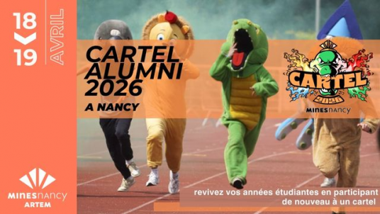 Cartel des Alumni – édition 18 et 19 avril 2026 !